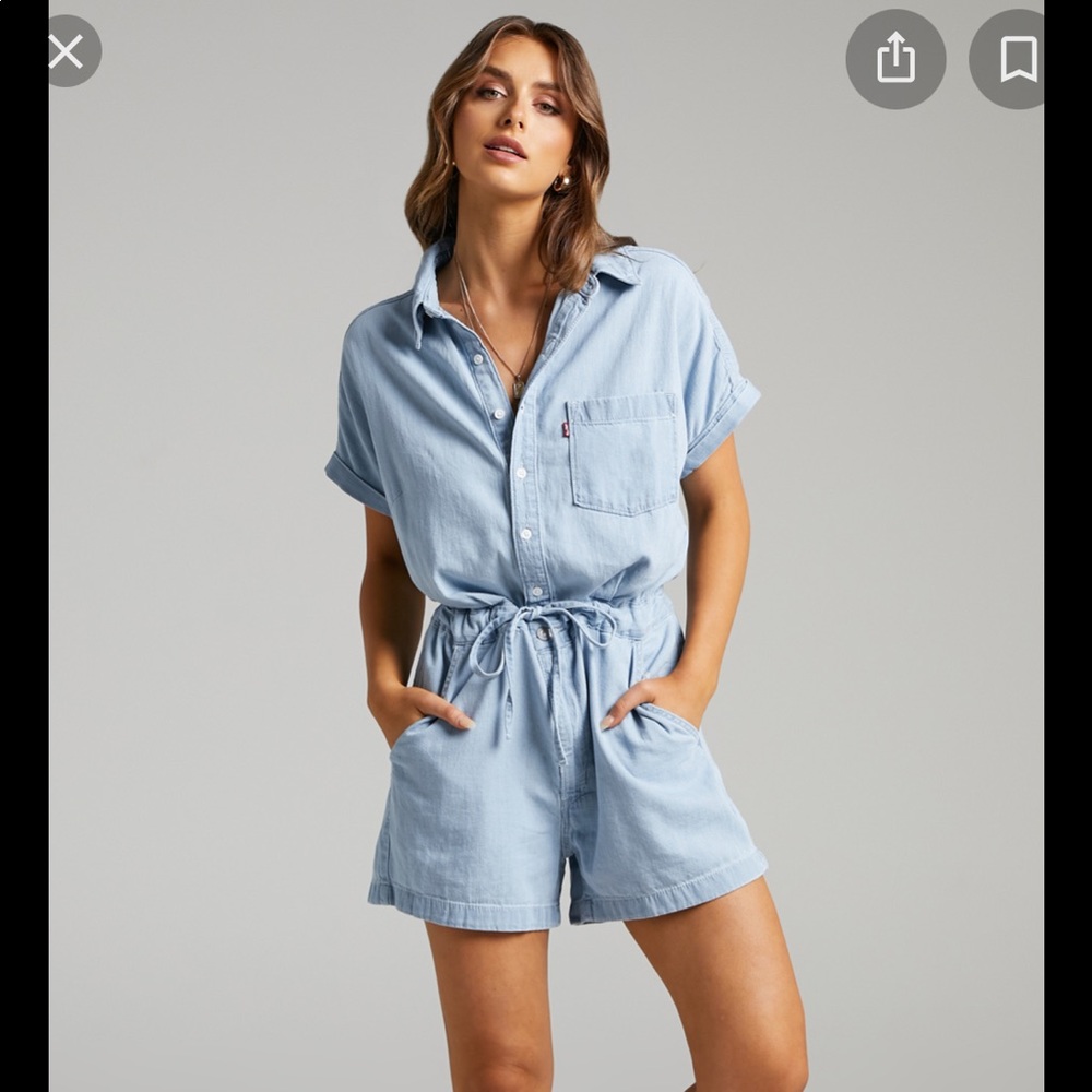 LEVI'S - ROOMY ROMPER IN ENJOY THE RIDE - SHOWPO